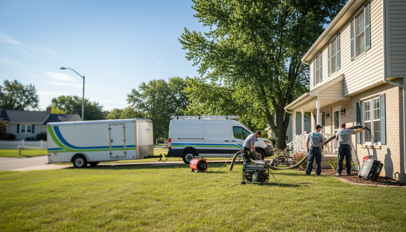 Flooded Basement Restoration And Cleanup With Repair in Henderson, NY near me